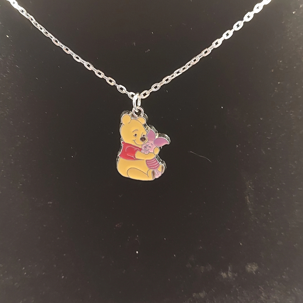 Winnie the Pooh And Piglet Necklace #1